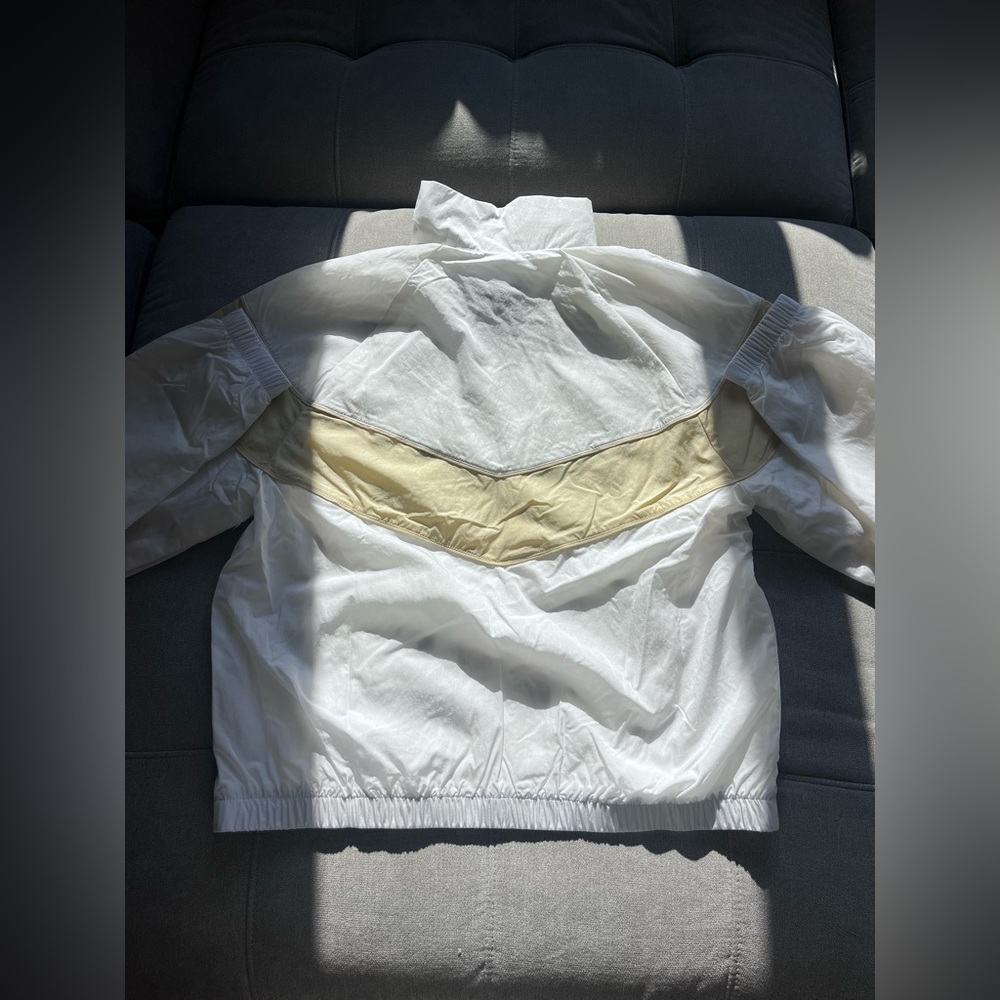 NWT $115 Nike Sportswear Windrunner Women's Woven Jacket Loose Fit White Medium - Picture 4 of 6
